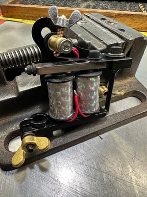 Image of Mike Pike Tea Cup Liner Machine Machine