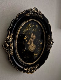Image 4 of Molotovheart Gold with glitter