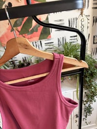 Image 2 of Target mauve ribbed top 