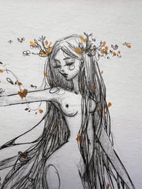 Image 1 of Dúlra - the witch of Nature - inktober 1
