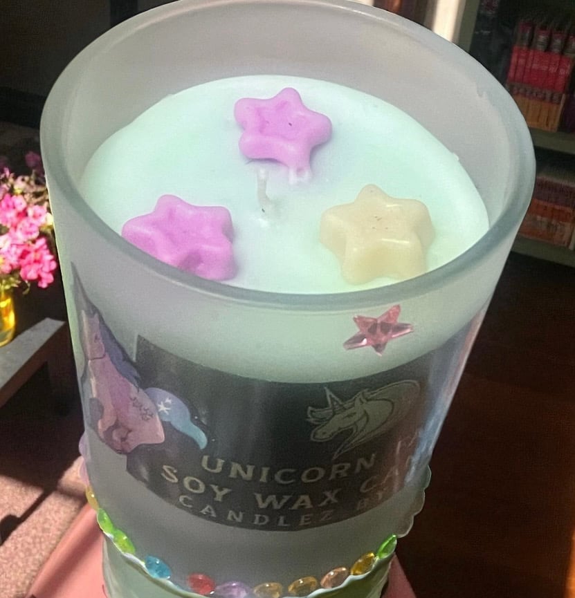 Image of Unicorn Farts medium jar candle