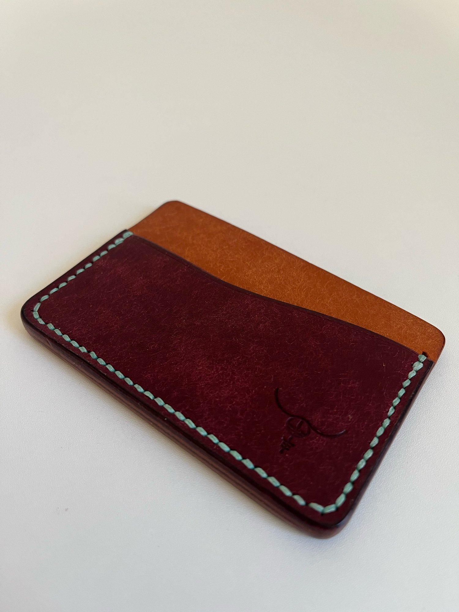 Image of Bordeaux/Olmo Pueblo Horizontal Cardholder 