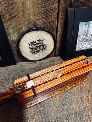 Image of Tulipwood/Mahogany with snakewood inlays