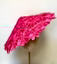 Image 1 of Pink lace covered coolie