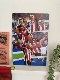 Image 1 of The "Bouncing Day" Goal Scorers Poster & Metal Signs