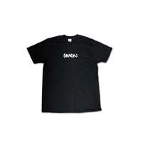 Classic Logo Crack Tee-shirt Noir