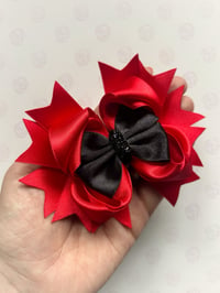 Sale: Red and Black Party Bow