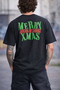 Image 2 of VTG Merry Carnival Of Carnage Xmas ICP Carnival of Carnage T-Shirt XXXL