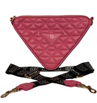 Image 2 of Pink Triangle Crossbody