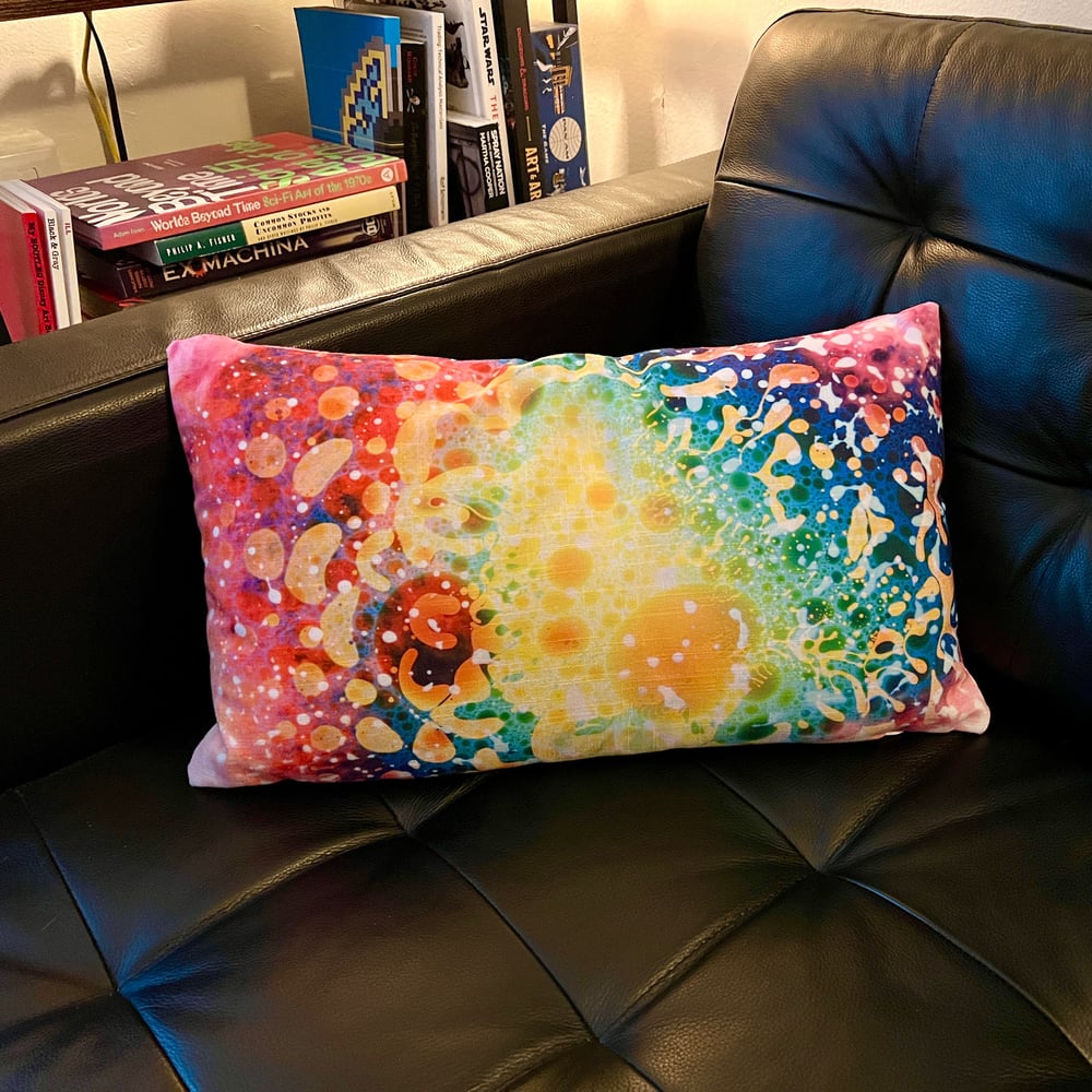 Image of NEW! - Rainbow Pillow