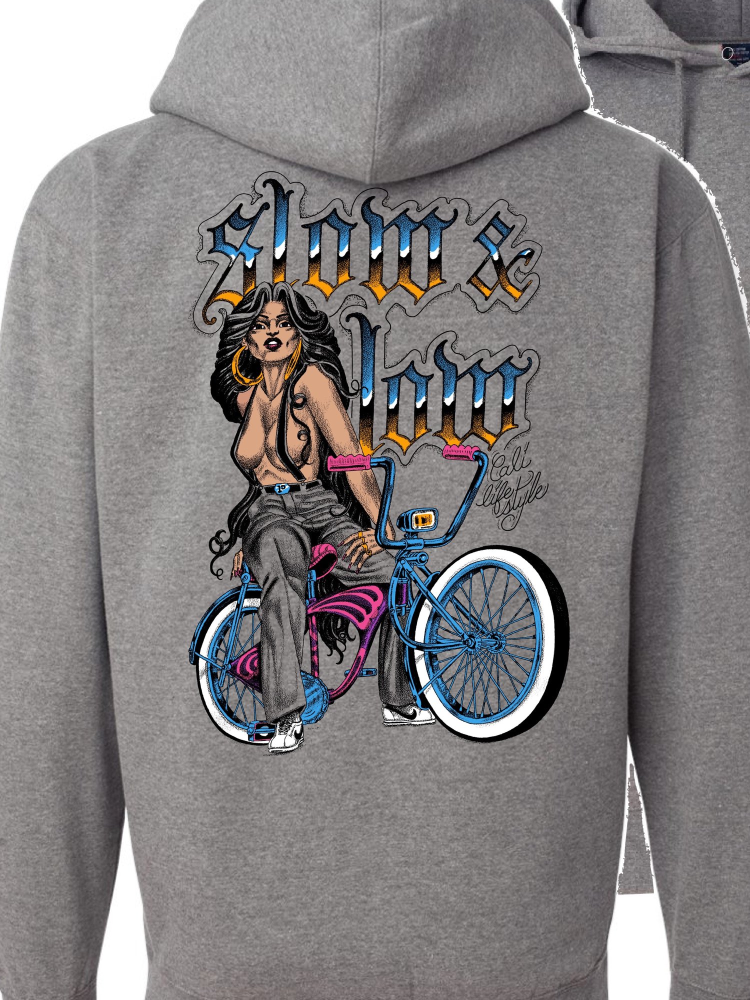 Image of Color Slow and low hoodie 
