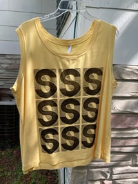 Image 3 of 'Sigil' Custom Blockprinted Tank (Oneshot)