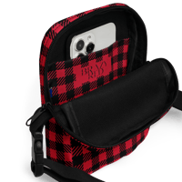 Image 3 of All Flannel Utility Crossbody Bag