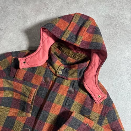 Image of 1990s Example By Missoni Wool Duffle Coat, Size XL