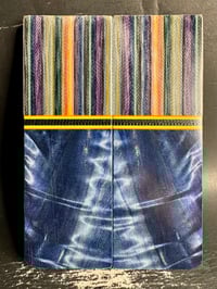 Image 2 of G-carta Micarta & Curly Cottonwood Segmented Knife Scales