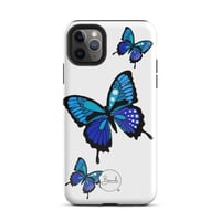 Image 3 of Tough Case for iPhone® "Blue Butterfly"