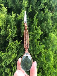 Image 2 of *Reserved Aaron* Clear Quartz Roach Clip