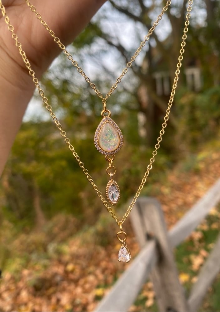 Image of ✨As the World Falls ✨ Choker Necklace 