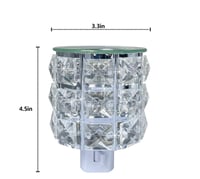 Image 1 of Electric Wall Plug-in Wax Warmer (Silver)