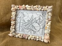 Image 9 of Seashell Picture Frame 8” x 10” #3
