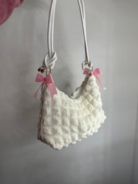 Image 1 of Im Just A Girl Bag (White)