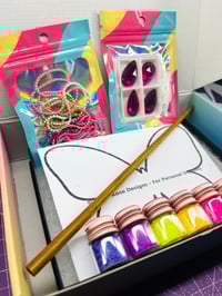 Image 4 of Dark Rose Butterfly Beading Kit 