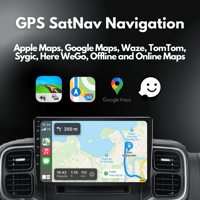 Image 7 of Ford Focus 2 Fiesta CarPlay Android Auto HeadUnit  Sat-Nav BT WIFI