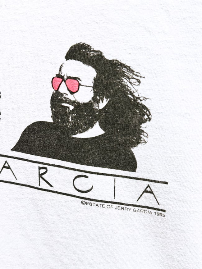 1995 Sunglasses Jerry Garcia T-Shirt - Size M