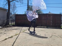 Image 1 of Healing worship flags - Sweet Communion(pink) Child