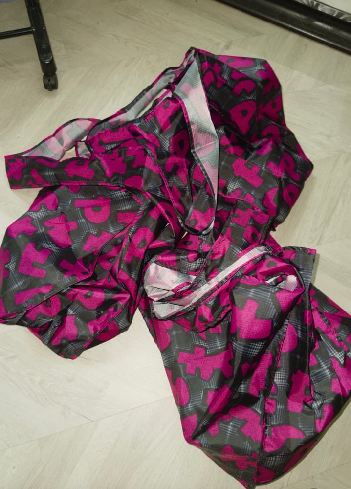 Image of plaidtoya$$ large reusable sack