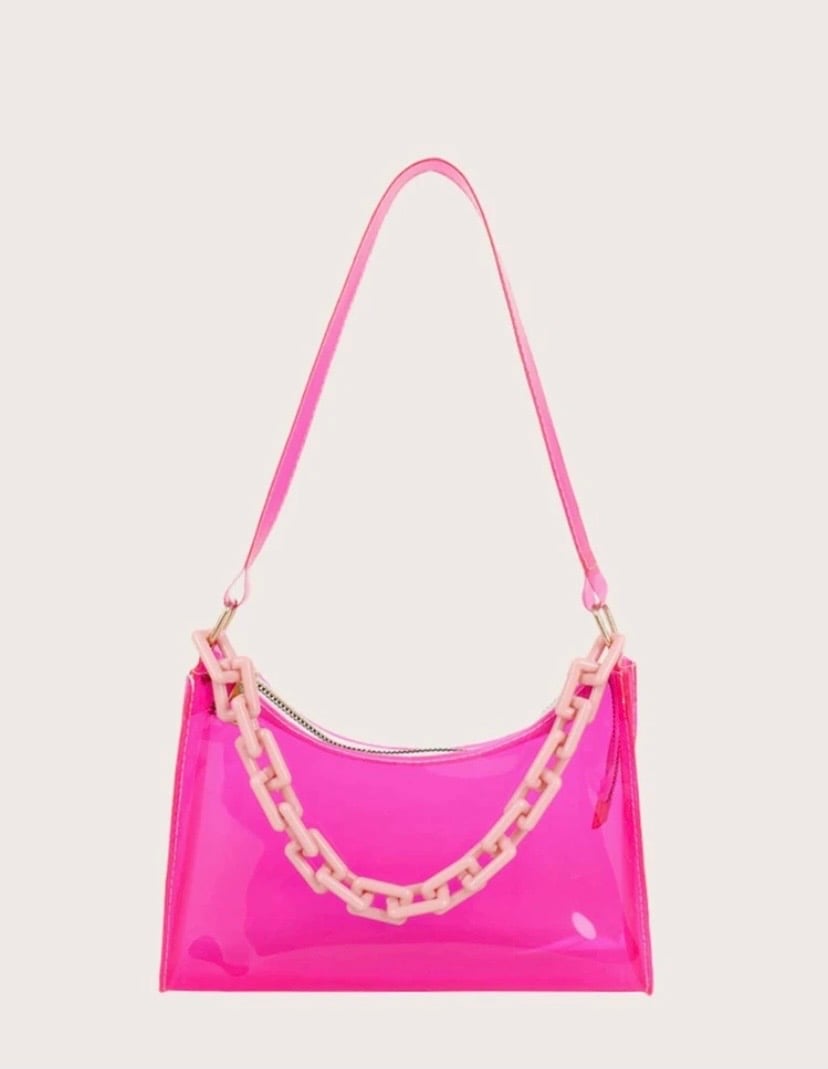 Hot best sale pink satchel