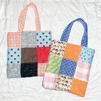 Image 1 of quilted tote bags