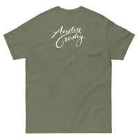 Image 4 of austin/crosley t shirt front and back logos