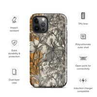 Image 12 of Colorful Trio Botanical Plants Art Nouveau Tough Case for iPhone®