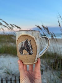 Image 1 of Handpainted Hackamore Horse