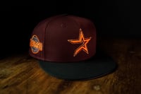 Image 1 of New Era 59Fifty “Maroon Mayhem “