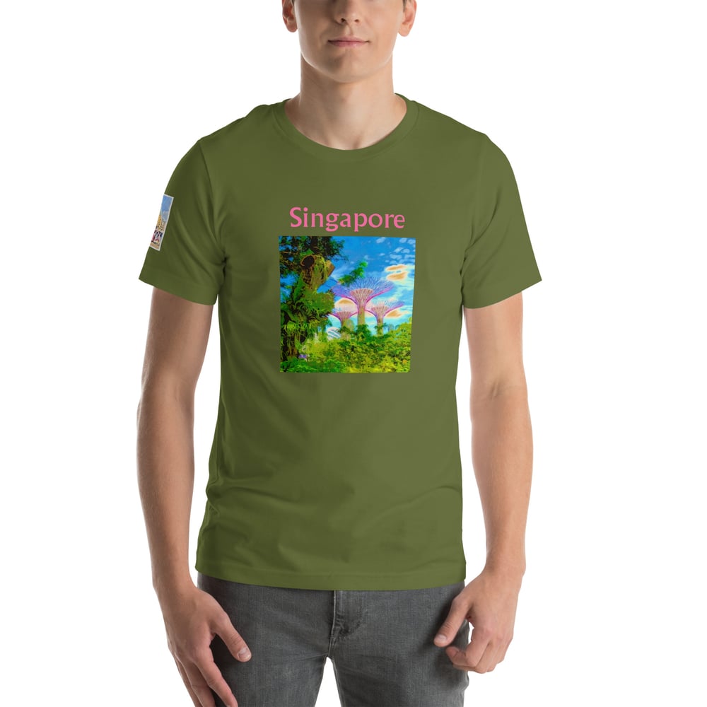 Image of Unisex t-shirt Singapore