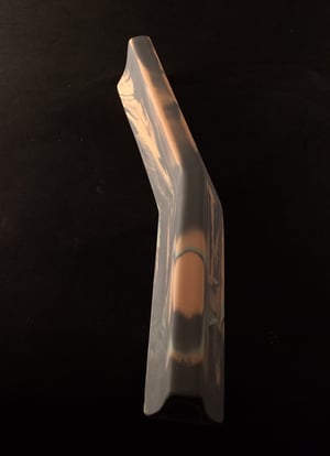 Image of WiredRamps 160 Degree Angle Barrier (Dark Grey, Orange and Light Green)