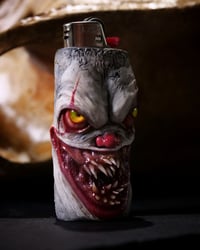 Image 15 of Pennywise- collectible Bic lighter sleeve, original sculpt, functional art OOAK