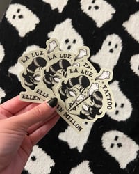 Image 2 of Glow in the Dark Ghost Girl Sticker