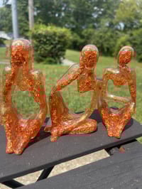 Image 2 of Handcrafted Resin Thinker Statues