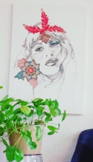 Image of LARGE CANVAS | May Our Souls Rise; Forever Rise’ 