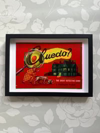 Image 7 of Cluedo c1950s, framed and mounted box lid from an original vintage game of 1950s