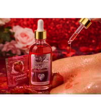 Image 1 of  Fabb strawberry love edible massage serum  w/ Free Flavored Condom