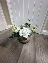 Image 1 of POTTED WHITE & GREEN CLASSIC ARRANGEMENT 