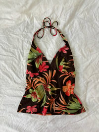 Image 1 of 00s tropical top // M 