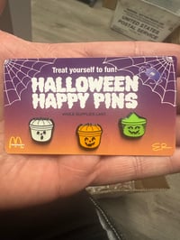 Image 1 of Halloween Bucket mini pins 