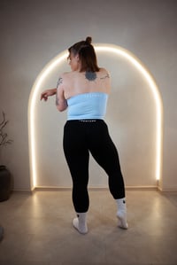 Image 5 of Sculpt Halter Neck Top - Celeste 