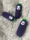 Eggplant Peebo charm 