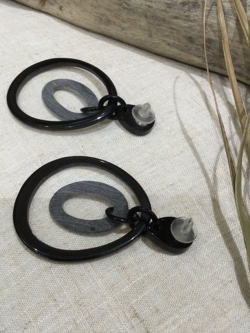 Image of Boucles d’oreilles facettes 